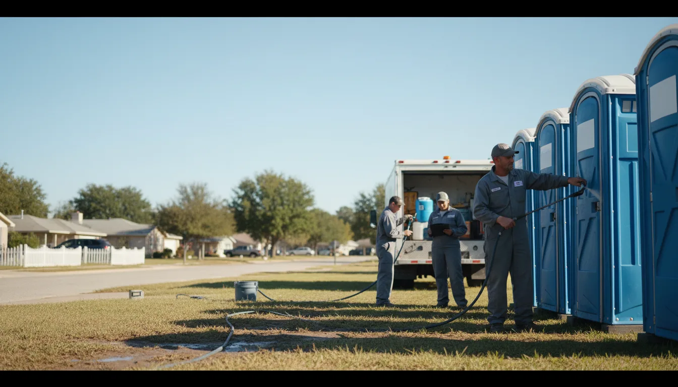 Long-Term Portable Toilet Rental in Sundown, TX near me